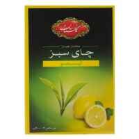 چای سبز گلستان با طعم لیمو مقدار 100 گرم